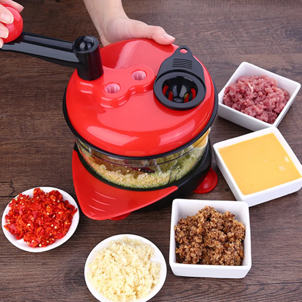 Многофункциональный блендер для продуктов, овощной миксер, ручной измельчитель, кухонный ручной нож для салата, кухонный комбайн
