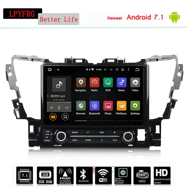 2 Din android 10 0 4G RAM Octa CPU 64 G ROM автомобильный DVD GPS навигация для Toyota Alphard 2015-2017 2018 2019 с