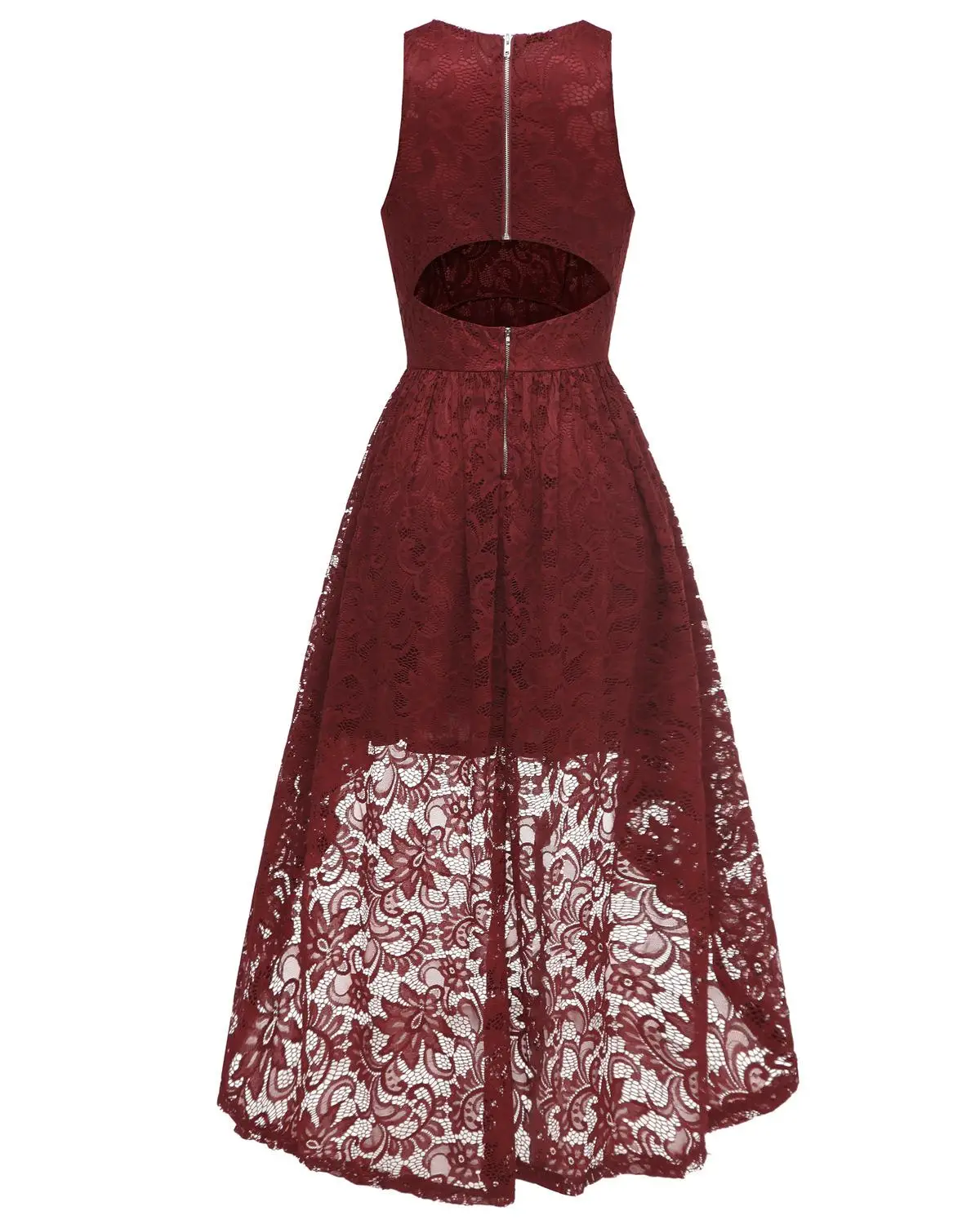 Кружевные коктейльные платья с открытой спиной 2019 Элегантные короткие спереди