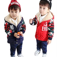 2021 winter boys warm camouflage jackets for baby boys clothes children fashion zipper hooded outerwear kids coats thick jacket