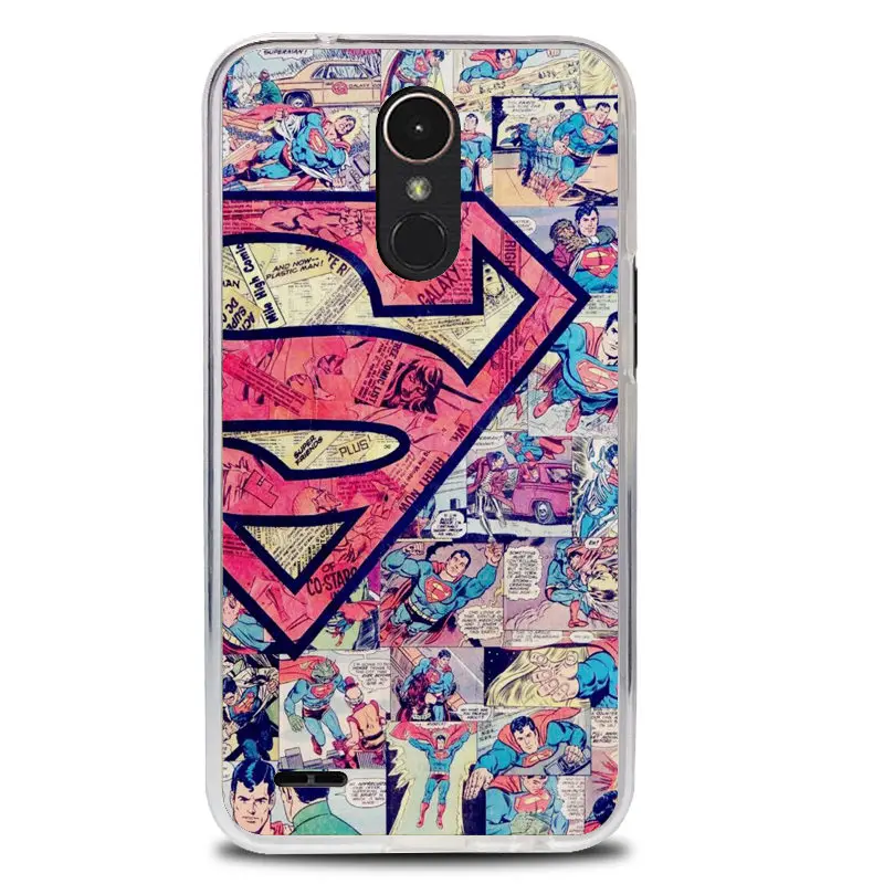 Soft Silicone Cover Case For LG K10 2017 M250N M250 X400 Fashion Cute Cartoon Painting LV5 5.3&quot |
