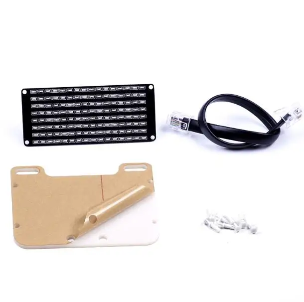 LED Dot Matrix Screen 8*16 5V 73*32*20mm Spare Part For DIY Mini Robot Models | Игрушки и хобби