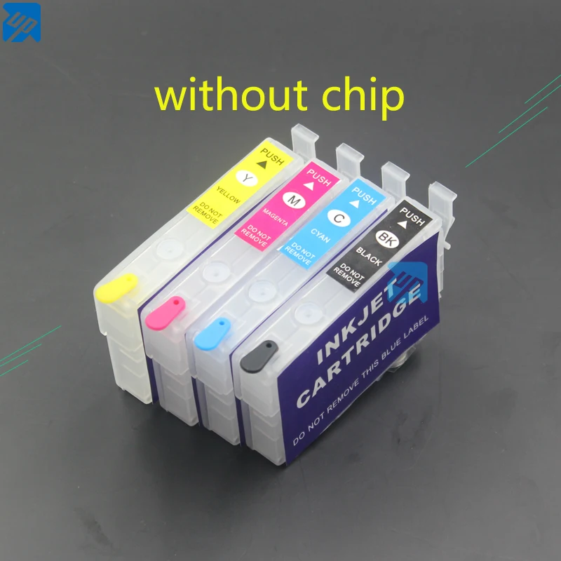 Картриджи пустые для epson 29XL 252XL 27XL T1631 T1811 T1711 T2001 T2711 T2521 T2991 T1971 220 4 шт.|Чернильные