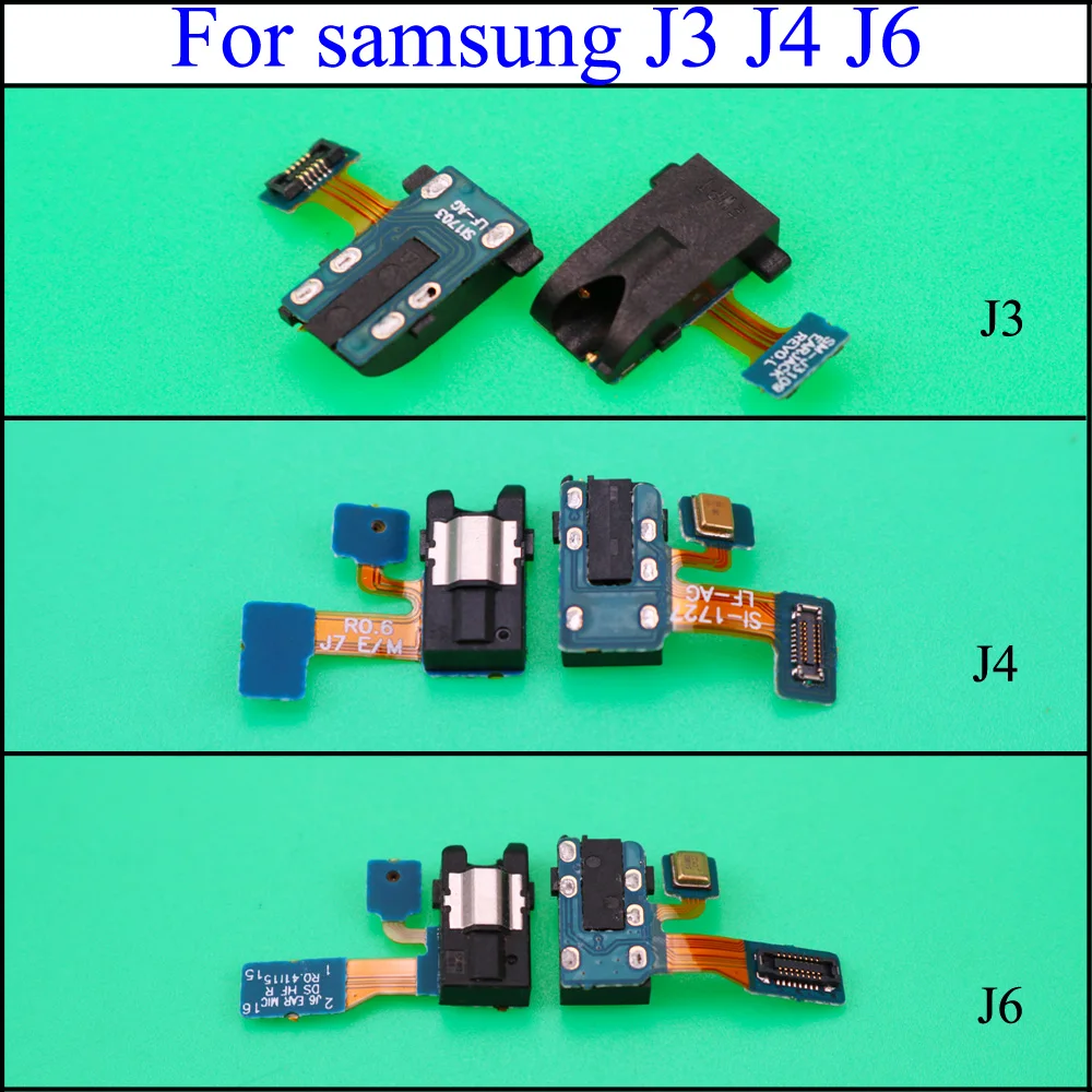 Шлейф для наушников Samsung Galaxy J3 J4 J5 J6 J7 2017 J330 J530 J730|Шлейфы мобильных телефонов| |