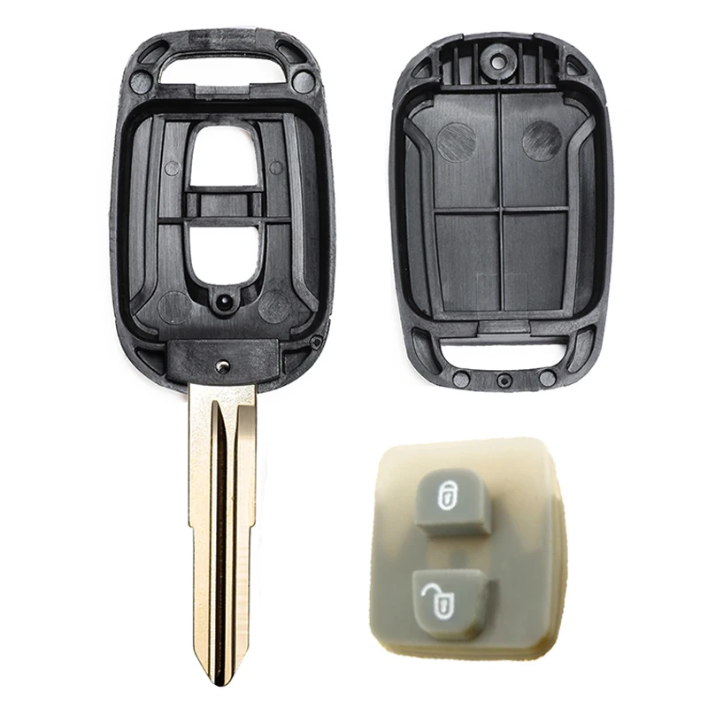 KEYECU 1x / 2x для Chevrolet Captiva Замена 2 3 Дистанционный Ключ заготовка Оболочка Чехол