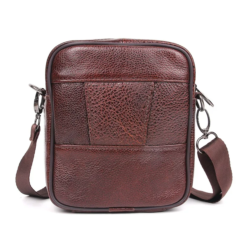 Genuino Сако de couro Homens DOS sacos де pequeno клапаном Сумки на плечо Bolsas ombro masculino делать mensageiro |