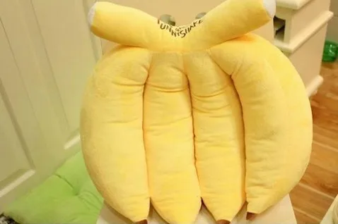 55cm-высокое качество горячая Распродажа креативная плюшевая игрушка желтый банан