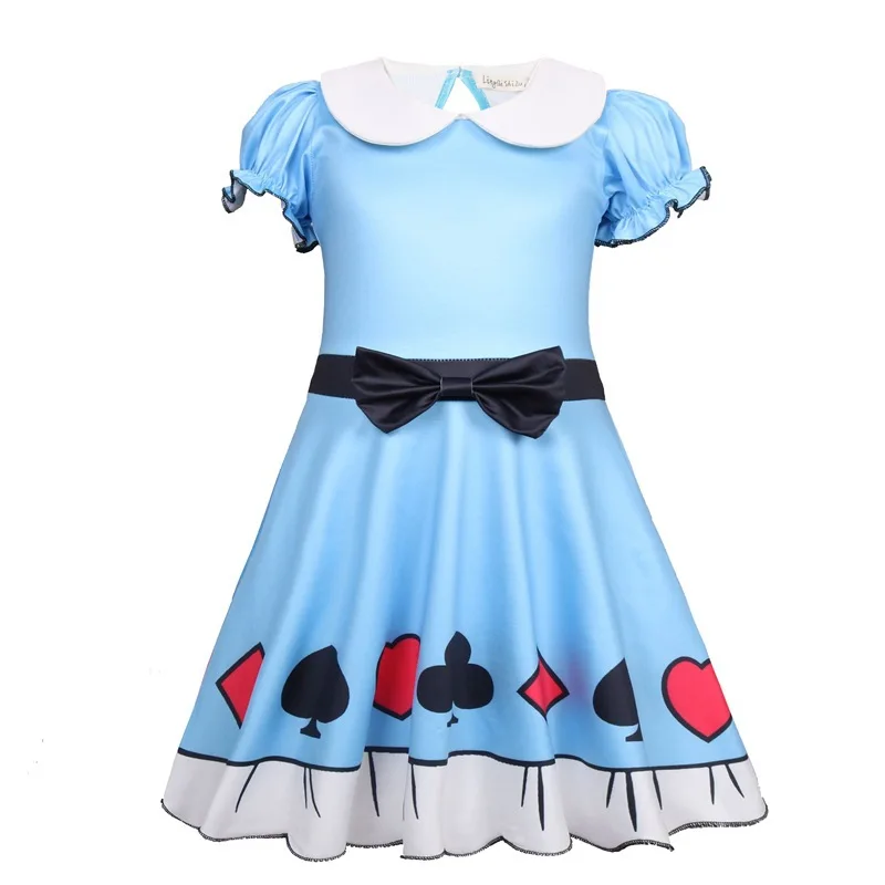 Girls Princess Summer Dresses Kids Halloween Cosplay Costume Children Clothes Brand Baby Girl Party Dress | Детская одежда и обувь