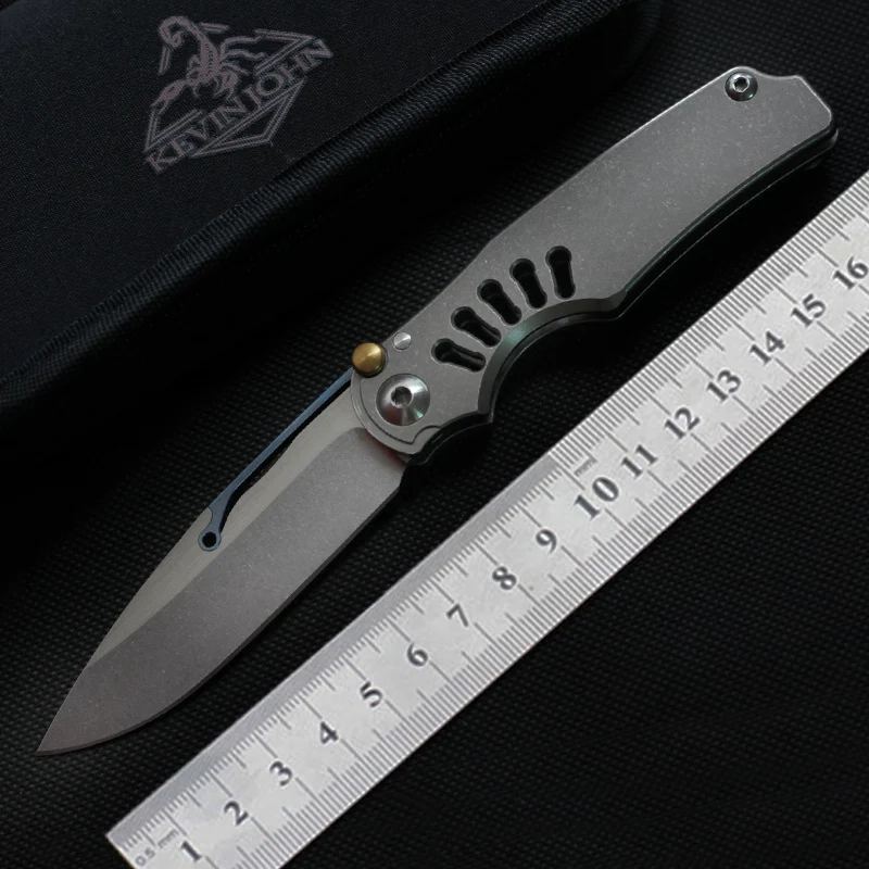 Складной нож VENOM Tilock высокого качества M390 титановая ручка складной Карманный