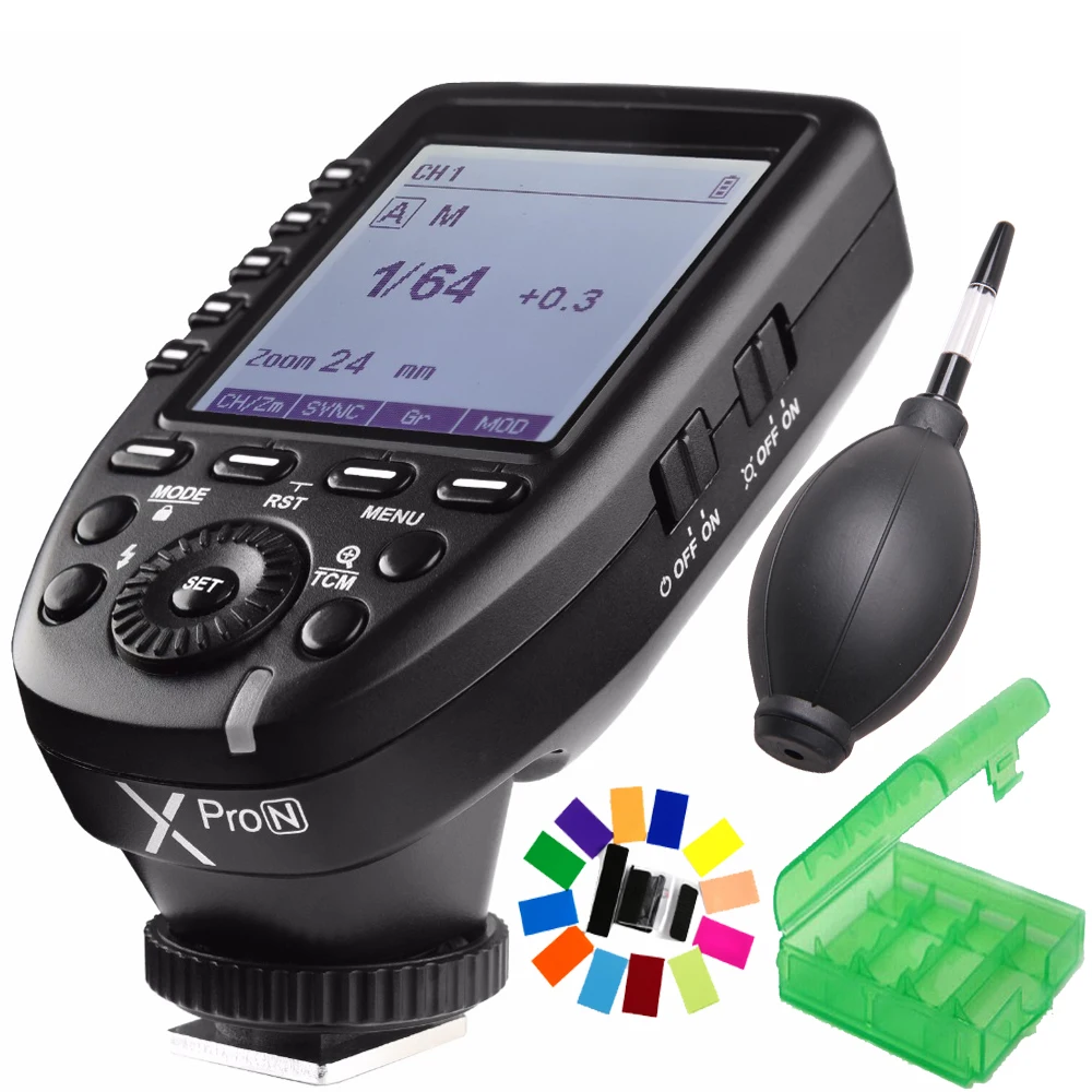 Godox Xpro N i TTL II 2 4G беспроводной триггер Высокоскоростная синхронизация 1/8000s X