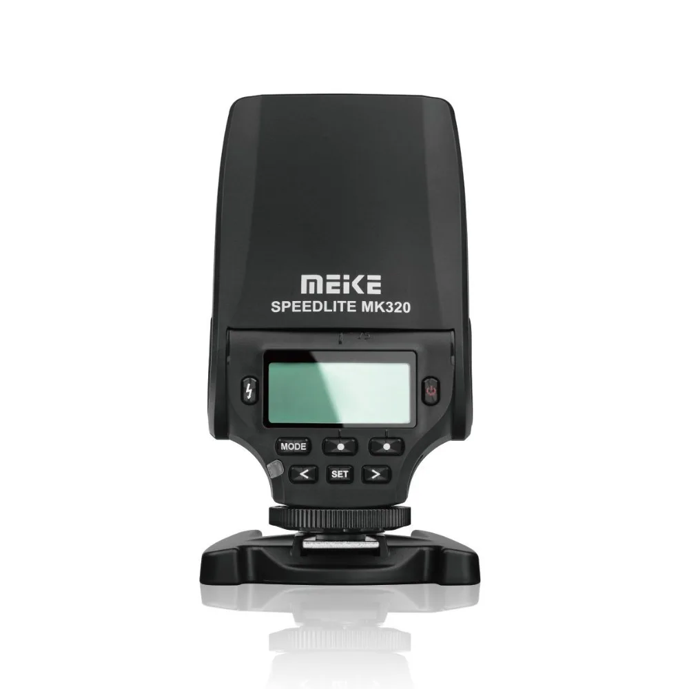 MEKE Meike ttl мини-Вспышка speedlite MK320 MK320-F для ЖК-дисплея с подсветкой fujifilm горячий башмак камеры X-T30 X-M1 X100s X-a1 X-e2 X100t как EF-20+ подарок