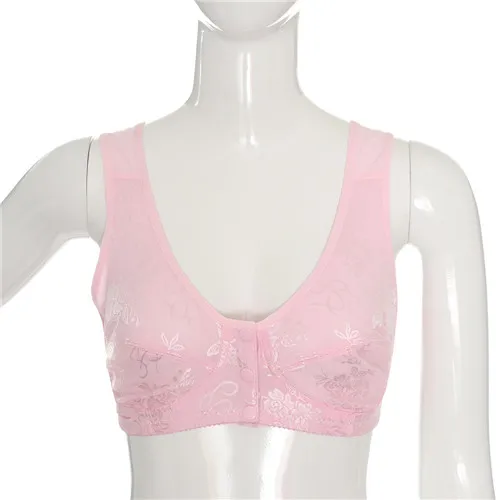 P EIE Осень Зима Женский хлопковый Бесшовный Бюстгальтер Bralette корсет женское нижнее белье женский бюстгальтер большие размеры 36 38 40 42 44 - Цвет: P