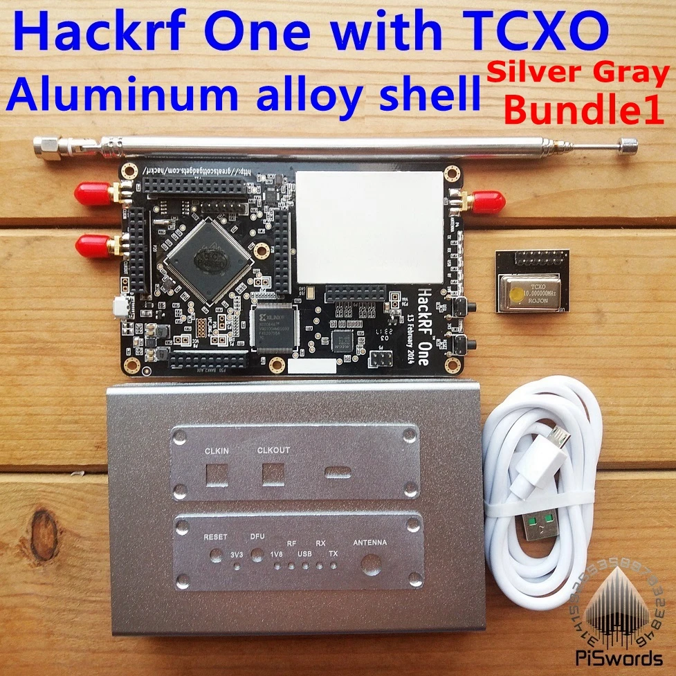 HackRF один usb платформенный прием программного обеспечения определяется Радио 1 МГц до 6 ГГц с portapck хаос демонстрационная плата комплект приемник ключа