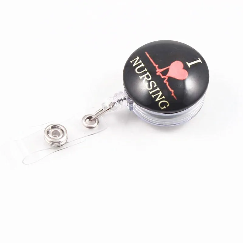 1 шт./лот милый мультяшный выдвижной значок Катушка высококачественный для