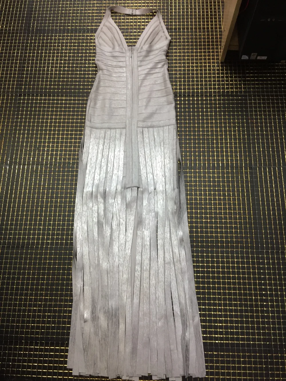 Женское длинное Бандажное платье привлекательное Платье макси с V-образным