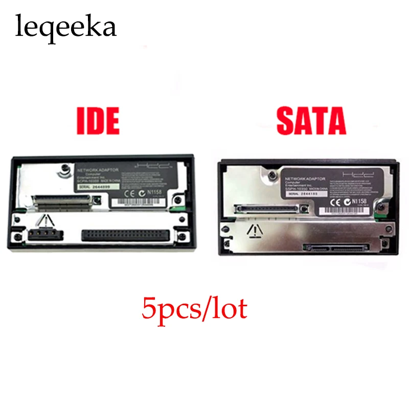 Сетевой адаптер IDE Sata 5 шт. для PS2 Fat гнездо игровой консоли HDD Playstation 2 сменная
