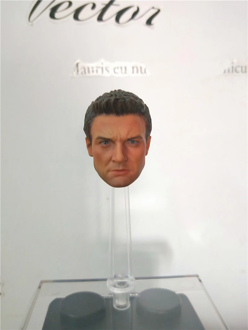 1/6 голова Реми Реннера лепка Мужская фигурка hawkeye для экшн фигурки 12 дюймов