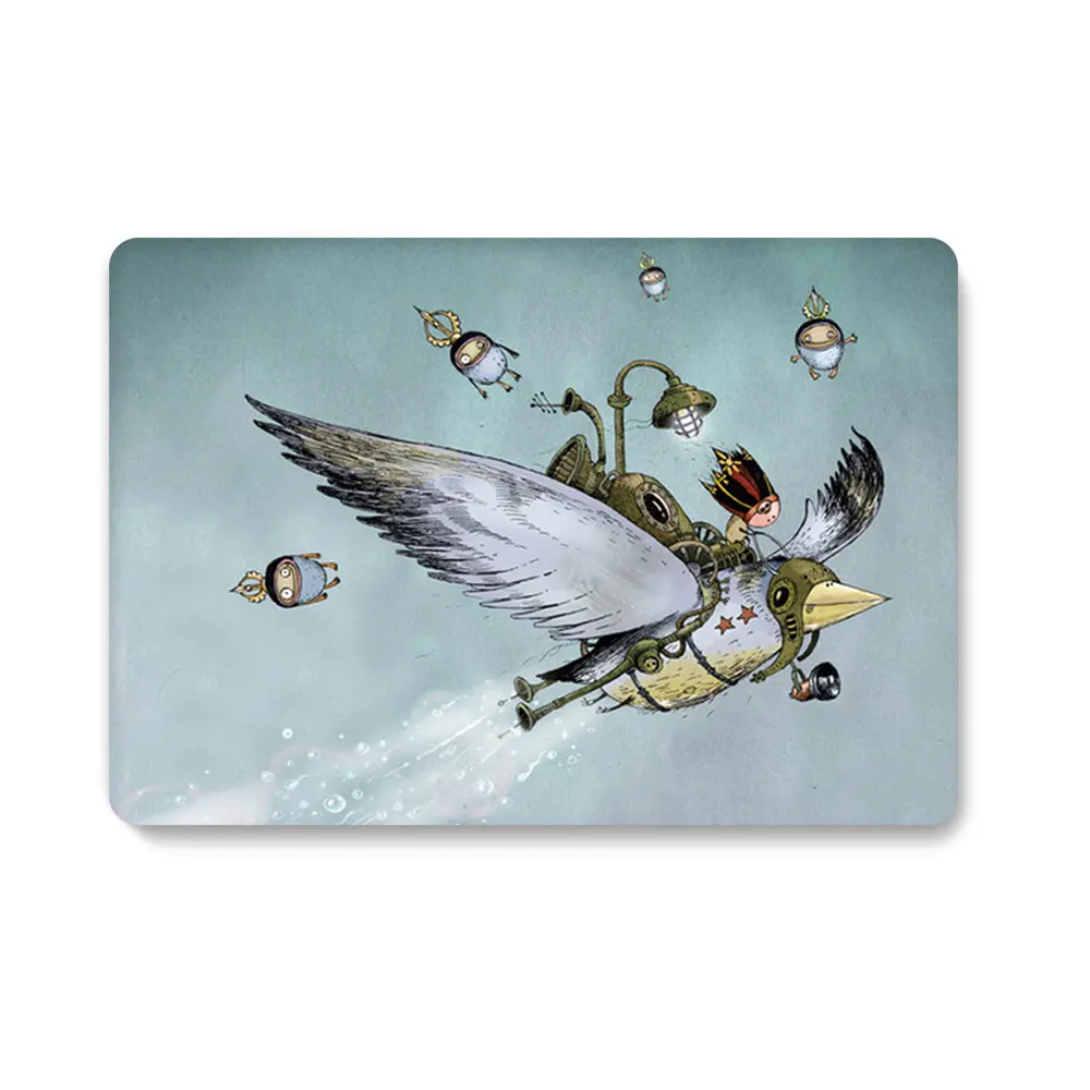 Чехол для ноутбука MacBook Air Pro retina 11 12 13 15 13,3 дюймов сенсорный экран для Mac book New Air 13 A1932+ чехол для клавиатуры - Цвет: TL-11