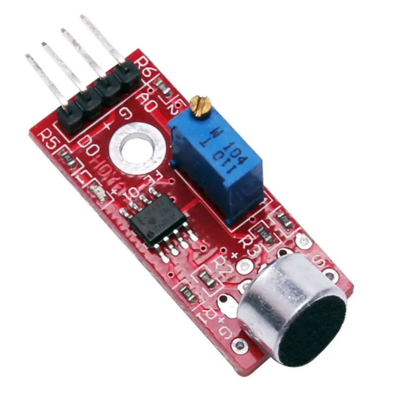 Glyduino KY-037 Высокочувствительный звуковой модуль датчика микрофона для Arduino AVR PIC -