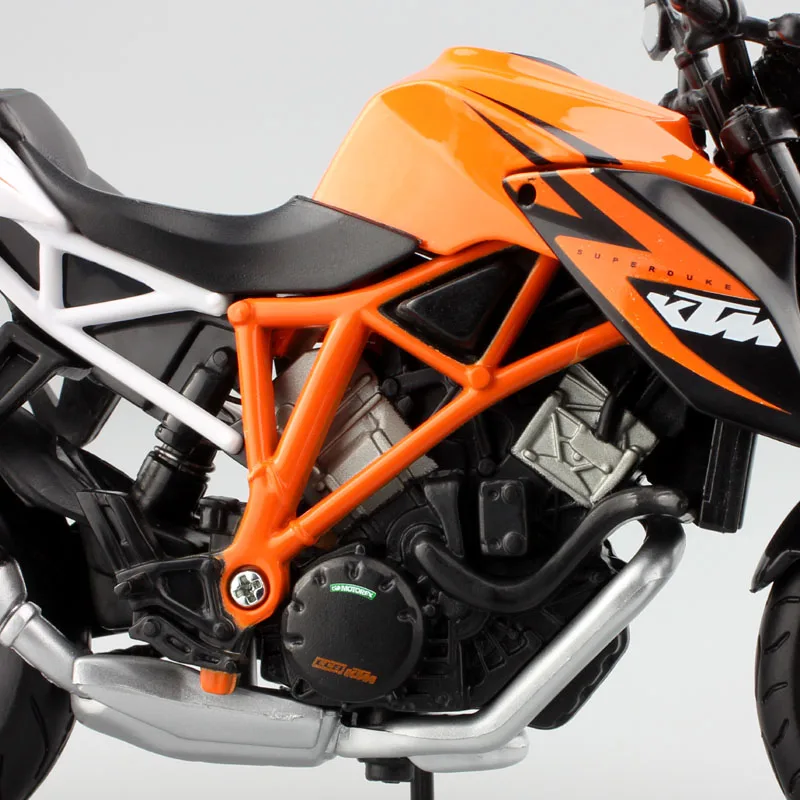 1/12 maisto мини KTM 1290 Super duke R литой мотоцикл гоночный автомобиль миниатюрные Весы Модель мотоцикла коллекция для детей