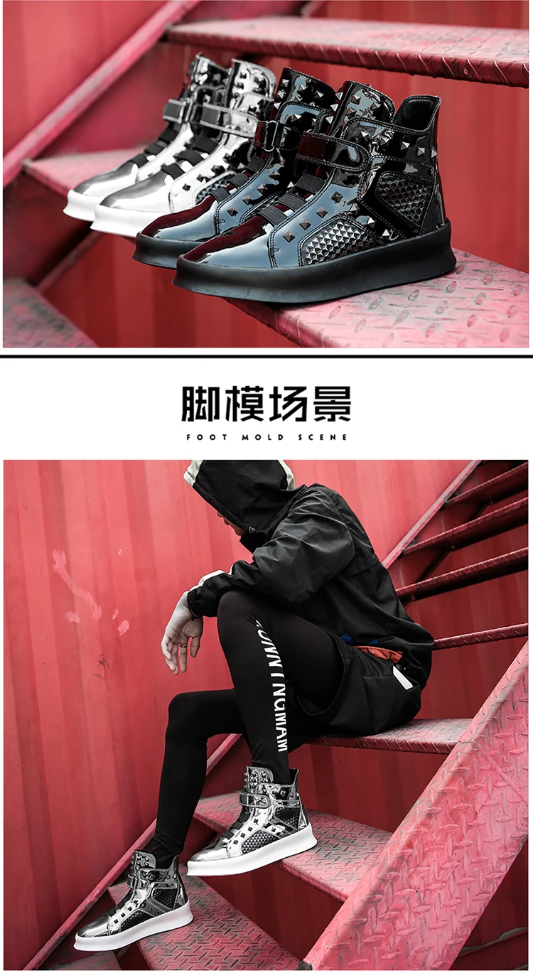 Высокие массивные кроссовки с заклепками; Jason. martins boots Kanye West; дышащая обувь; мужские прогулочные ботинки в стиле хип-хоп; zapatos hombre