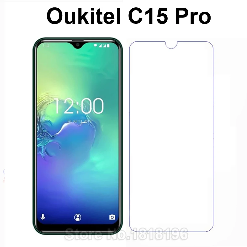 

1PC 2PCS Tempered Glass For Oukitel C15 Pro Screen Protector 9H Explosion-Proof Phone Glass For Oukitel C15 Pro Protective Film