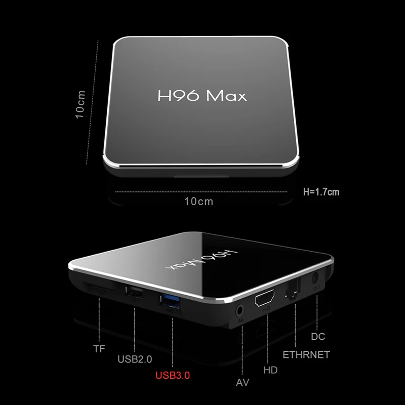 Android 8 1 Smart TV Box S905X2 4 Гб DDR4 di RAM 32 ROM 2 4g/5g wiFi BT Controllo Vocale телеприставка k