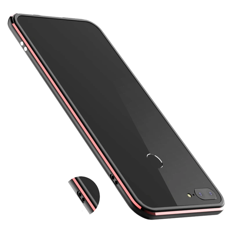 Роскошный оригинальный брендовый Алюминиевый металлический бампер для Huawei Honor 9