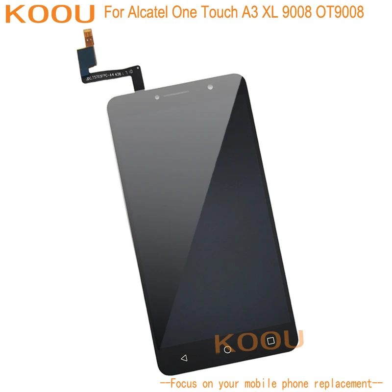 ЖК дисплей для Alcatel One Touch A3 XL 9008 9008X 9008D OT9008 OT сенсорный экран Dightizer сенсор в сборе