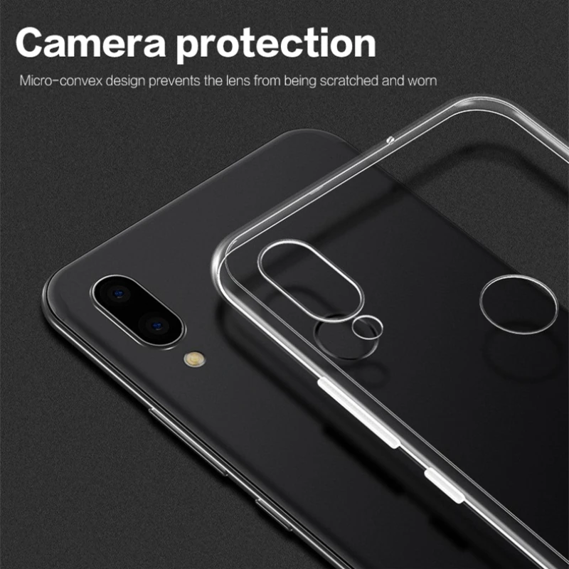 Для Meizu Note 9 чехол прозрачный мягкий TPU простой для note9 телефона note тонкий Fundas |
