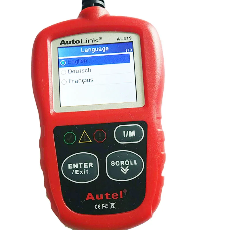 Горячая AL319 OBD2 может проверить светильник двигателя диагностический инструмент сканер авто ключ программист