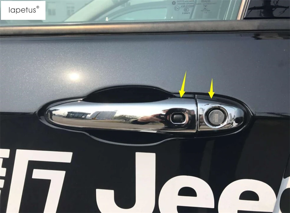 Аксессуары Lapetus для Jeep Compass модель левого руля 2017-2021 ручка дверной ручки боковой