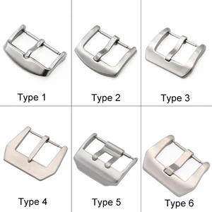 Ремешок для часов из нержавеющей стали с металлической пряжкой, серебристый черный матовый браслет с застежкой, аксессуары для наручных часов, 18 20 22 23 24 мм