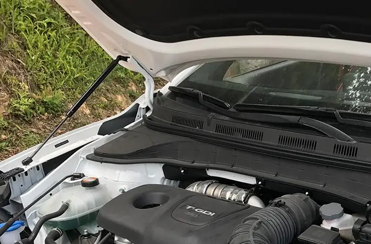 

Car Styling 2PCS Hood Cover Hydraulic Rod Strut Rod Telescopic Rod Engine Cover Support for Hyundai Kona 2017-2019