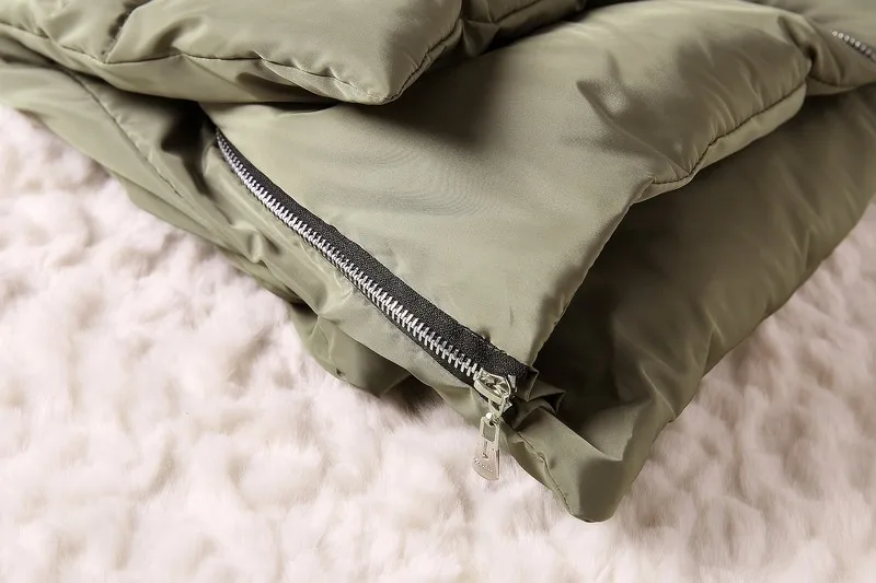 Женская Стеганая куртка красная повседневная теплая хлопковая парка большие