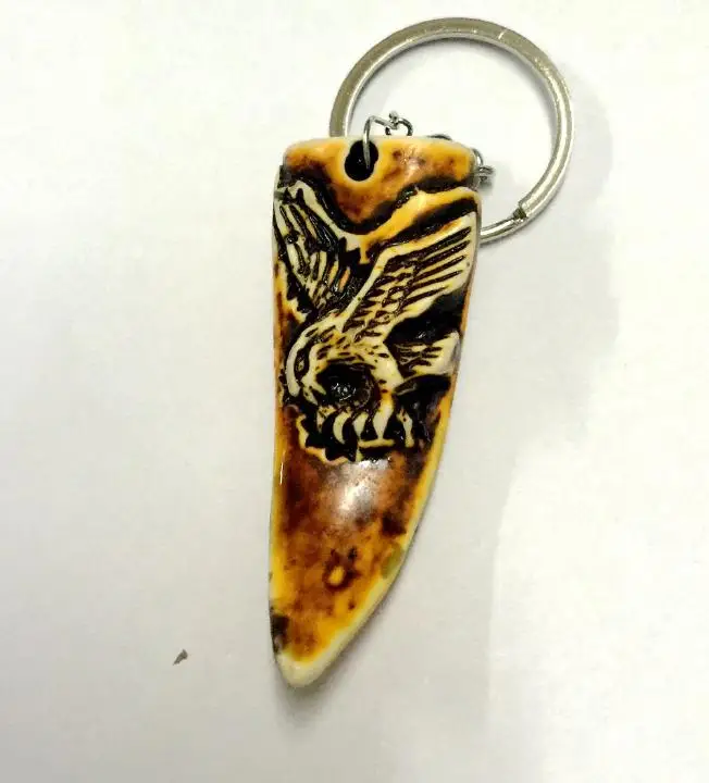 12 брелок китайская красота ястреб Тотем мужские байкерские ювелирные изделия