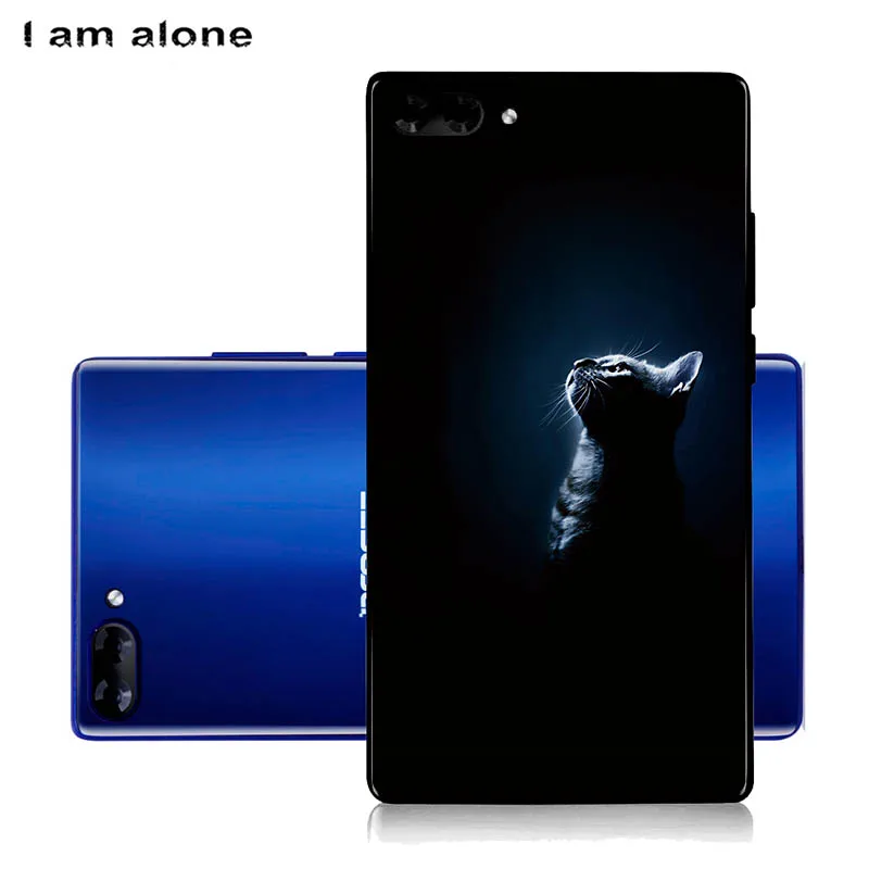 Чехлы для телефонов I am alone Для Doogee Mix, 5,5 дюйма, мягкие чехлы для мобильных телефонов из ТПУ, Модный Цветной чехол с рисунком Для Doogee Mix