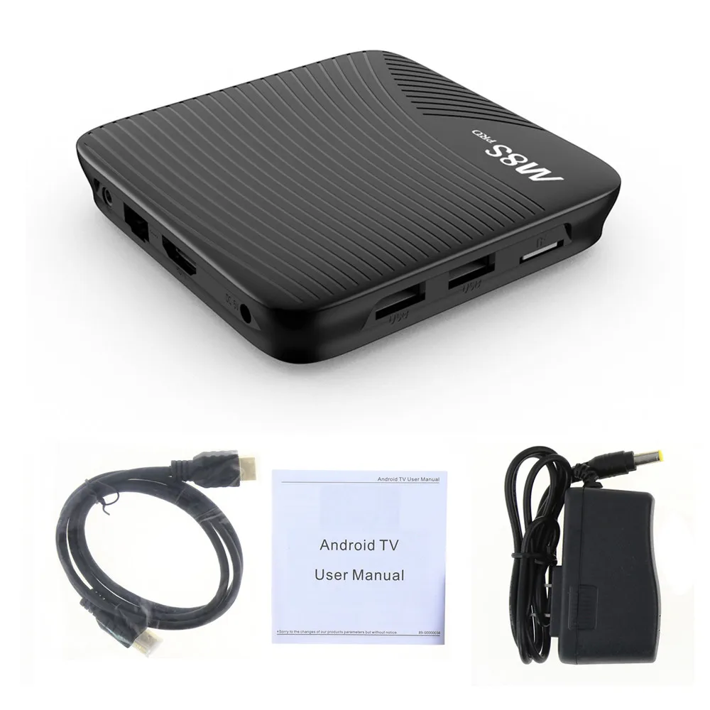 MECOOL M8S PRO Android 7 1 ТВ коробка BT 4 DDR4 Amlogic S912 2 0 ГГц Octa Core ARM Cortex A53 К Full HD 3D PK KI set top Box|amlogic