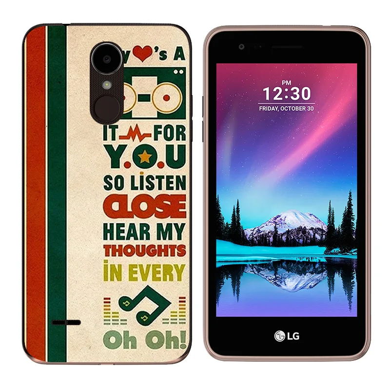 Для LG K4 2017 X230K чехол мягкий TPU силиконовый для телефона с рисунком X230/LG версия ЕС 5 0