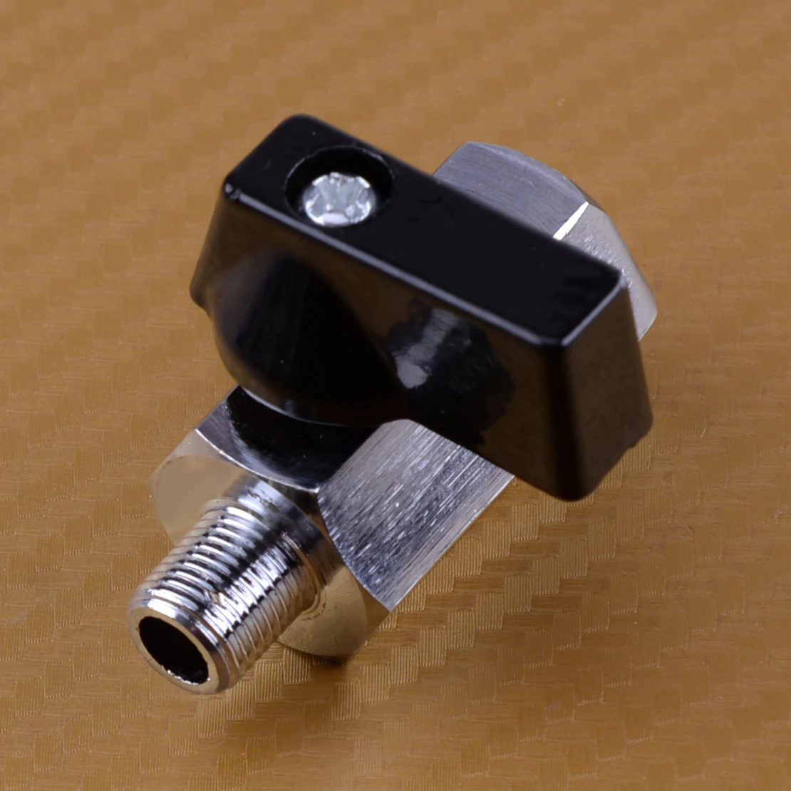 LETAOSK 1 шт. Женский к мужской 1/8 NPT латунный шаровой клапан полный порт выключения