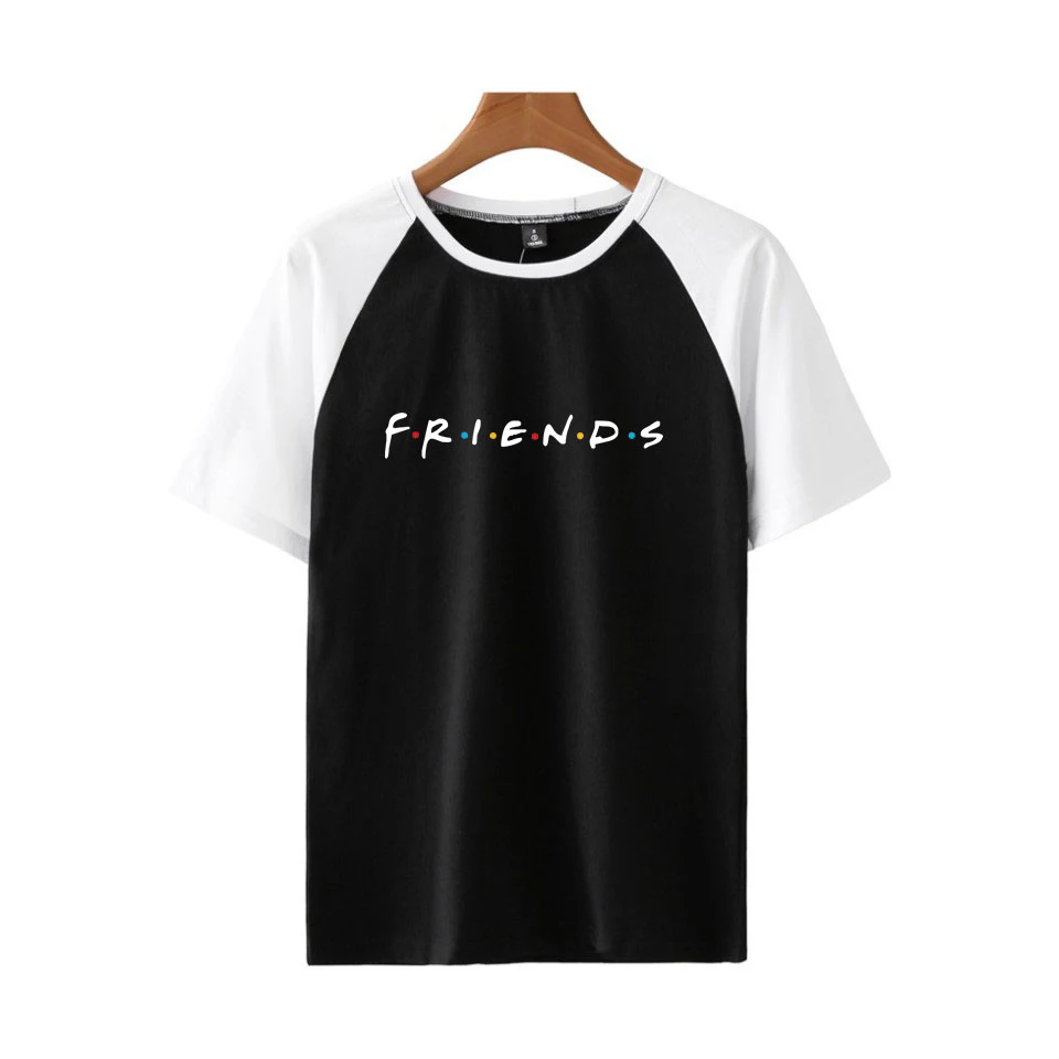 Мужская/Женская хлопковая футболка с коротким рукавом и реглан Friends Ill Be There for You
