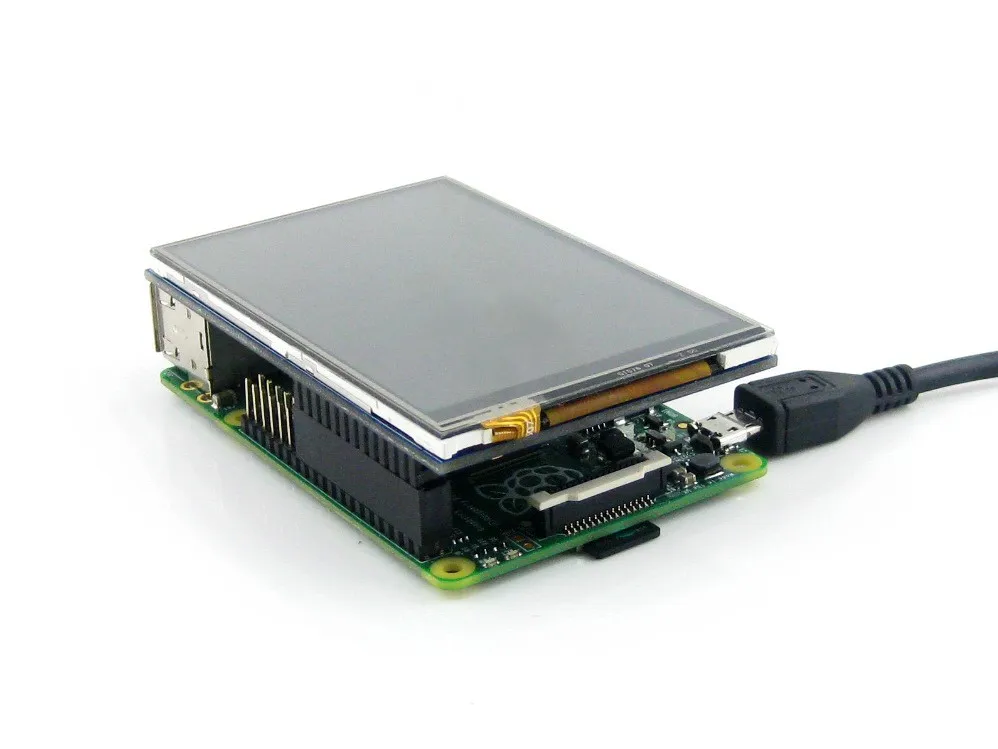 3,5 дюймов raspberry pi 3 сенсорный экран TFT lcd предназначен для raspberry pi 3B/2B/B