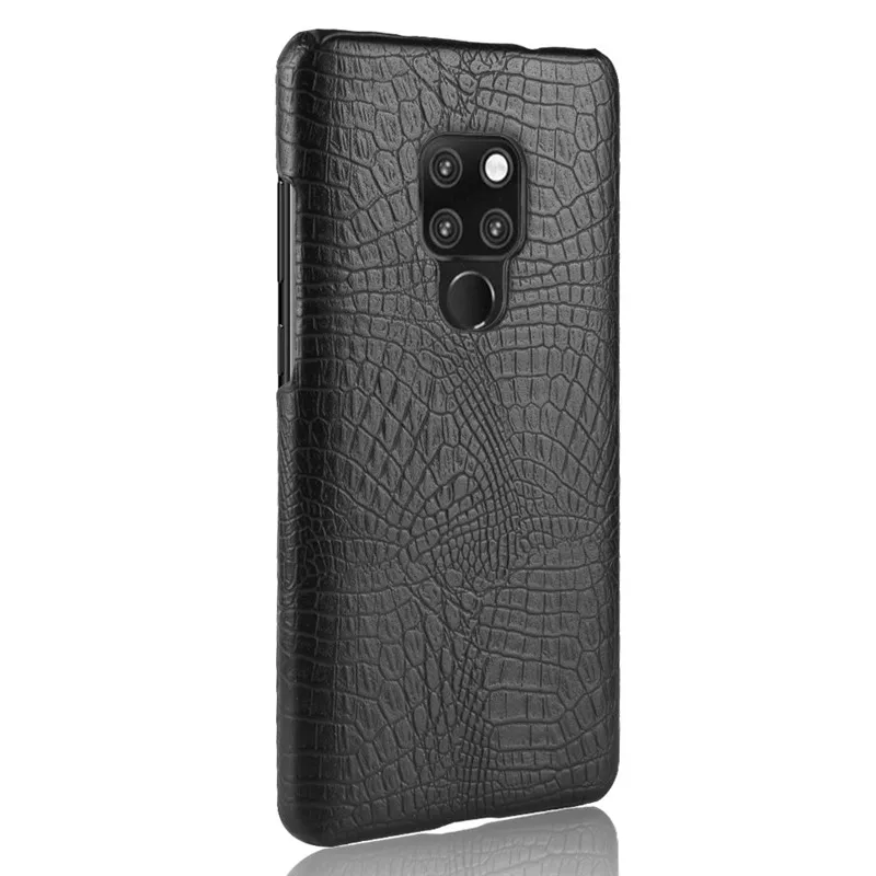 Huawei Mate 20 Case Mat phone bag case Luxury Crocodile Skin PU Protective Cover For |