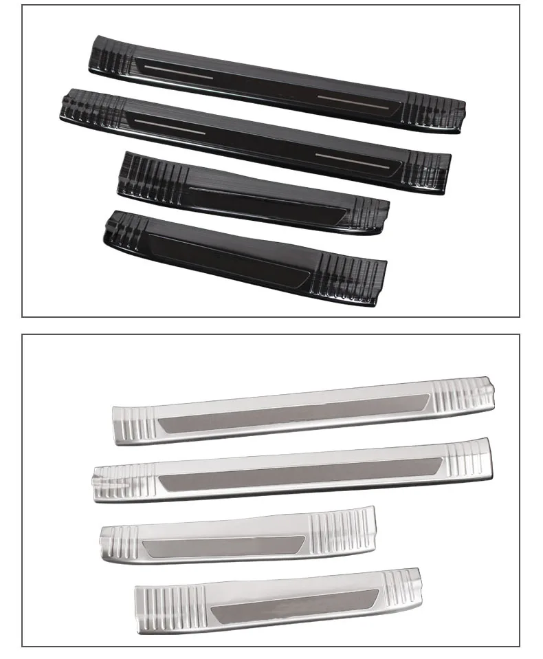 Автомобильная накладка на педаль из нержавеющей стали Накладка порог для Lexus NX200