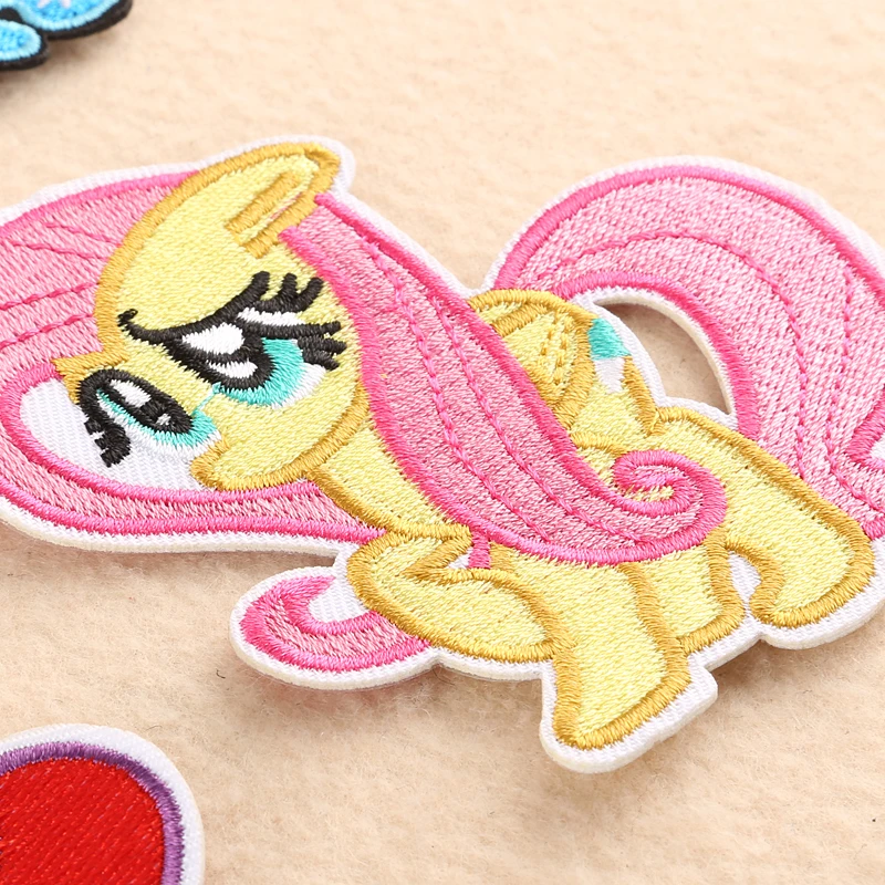 1 шт мои маленькие нашивки с лошадьми для одежды утюжок шитья вышитые значки