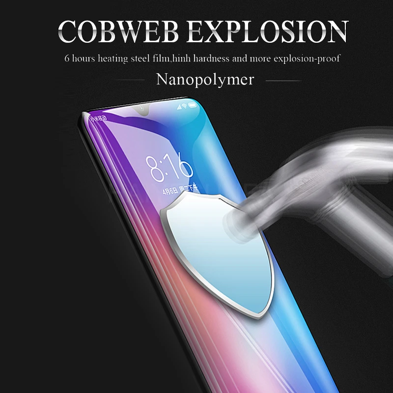 20D Защитная стеклянная пленка для Xiaomi Mi 9 8 SE 6 6X изогнутая Lite A1 5X A2 закаленное