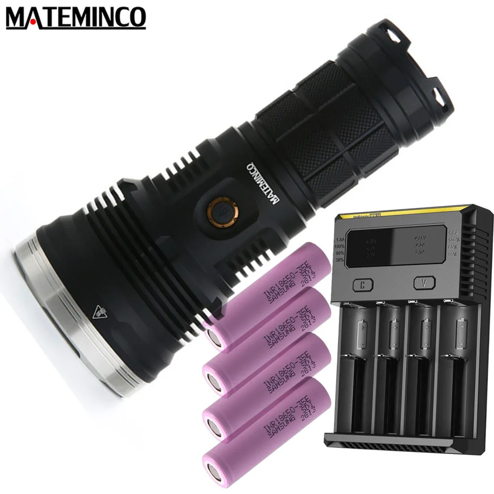 MATEMINCO MT35 фонарик CREE XHP35 HI max 2700 люмен 7 режимов SMO Луч расстояние 1587 м + батареи 3500