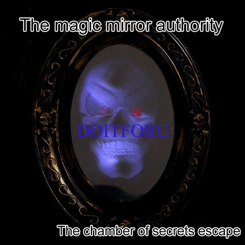 

magic mirror authority escape room prop Reality the chamber of secrets escape props