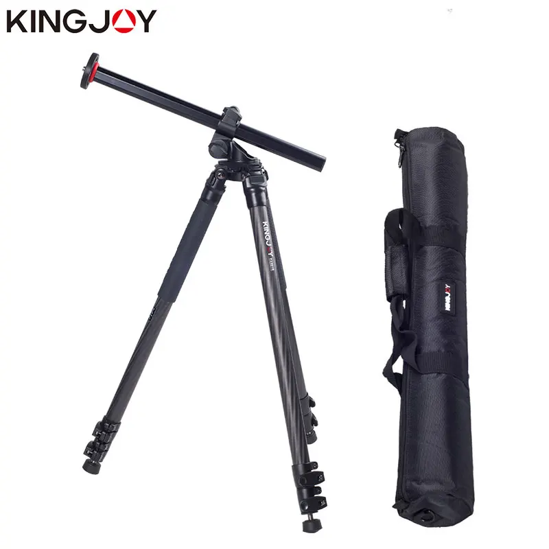 KINGJOY официальный F1207R боковой штатив из углеродного волокна с защелкивающимся