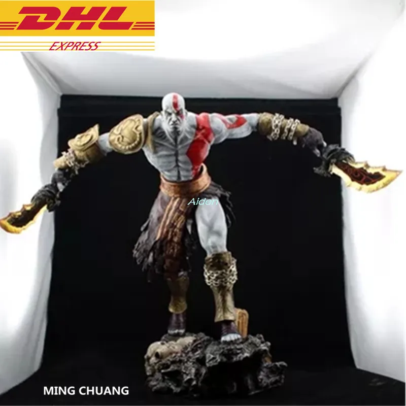 14 &quotБог войны статуя Demigod Kratos бюст Антигерой полный длина портрет боги GK фигурку